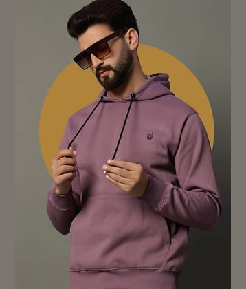 stelvin Cotton Blend Hooded Men's Sweatshirt - Maroon ( Pack of 1 )