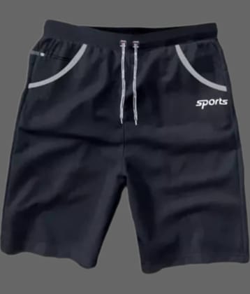 Laadli Black Polyester Men's Shorts ( Pack of 1 )