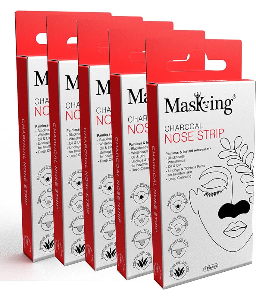 Masking - Blackheads and Whiteheads Removal Cleanser For All Skin Type ( Pack of 5 )