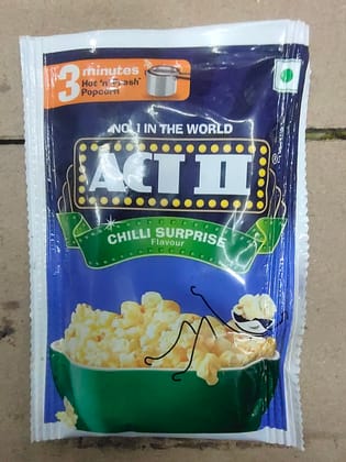 Act 2 popcorn chilli surprise flavour Act 2 popcorn chilli surprise flavour