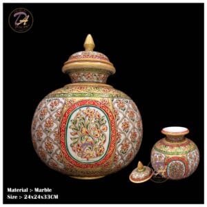 Marble Handicraft Matki Kalash