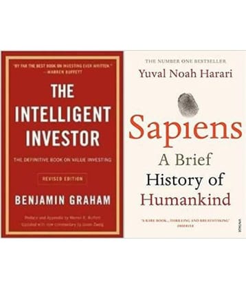 Combo Of The Intelligent Investor And Sapiens (Paperback, Yuval Noah Harari, Benjamin Graham)