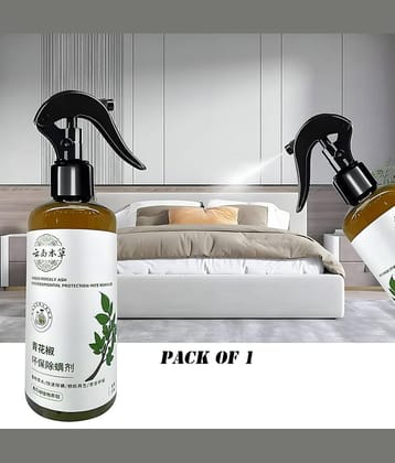Anti-Mitee Spray for Bedding and Clothes | Plant-Derived Mite Remover Spray | Natural Mite Eliminator for Home & Garden