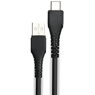 ZEBRONICS Zeb-TU240C Tablet Smartphone USB to Type C Cable Charge and Sync 1 Meter Length (Black).