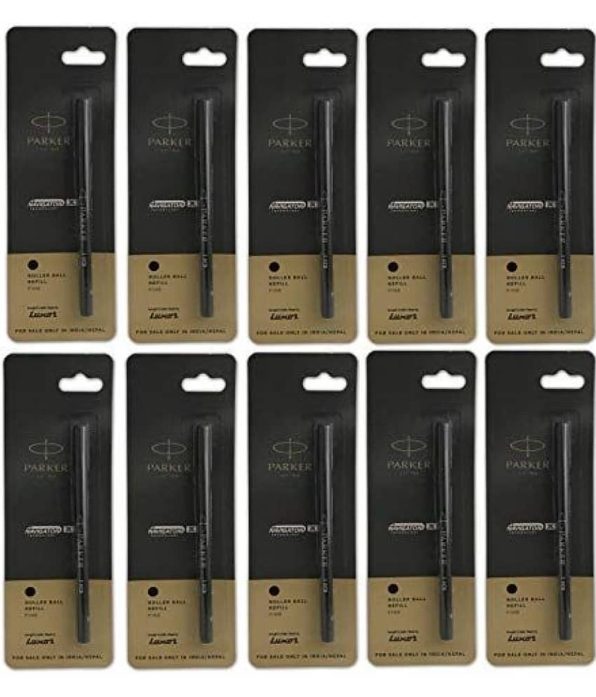 Parker Navigator X Beta and Folio Roller Ball Pen Black Refill-10