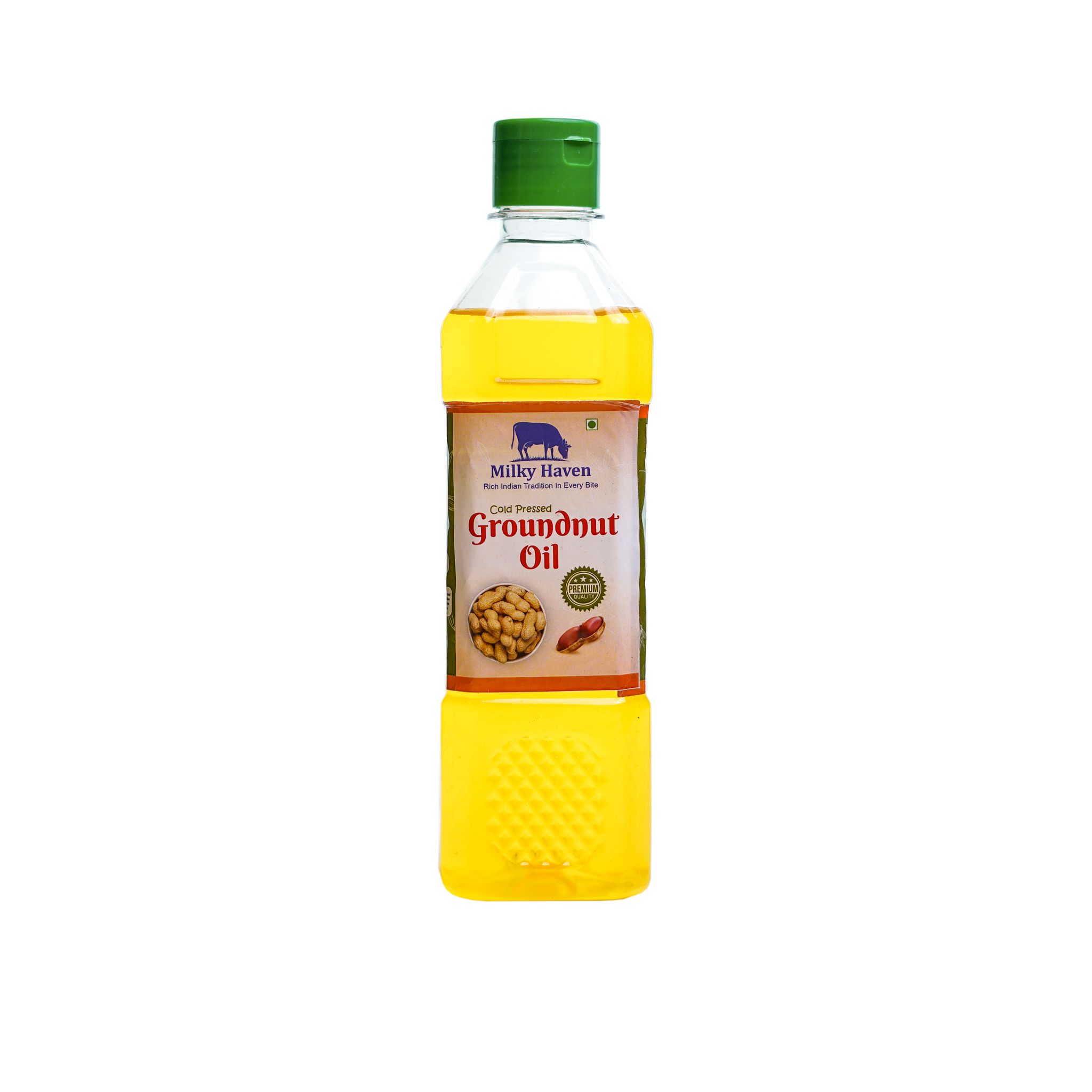 Milky Haven Cold Pressed Groundnut/Peanut Oil 500 ml