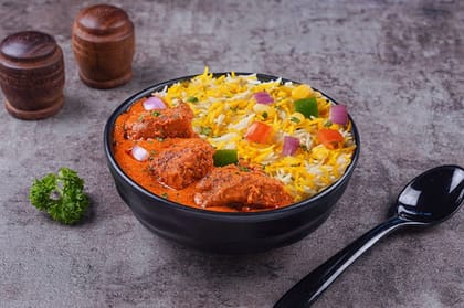 Chicken Tikka Masala Rice Bowl (Protein-35g)