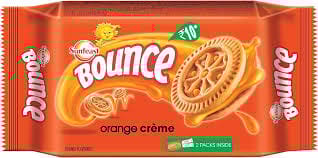 Sunfeast Bounce Orange Creme Biscotti 64 GRAM