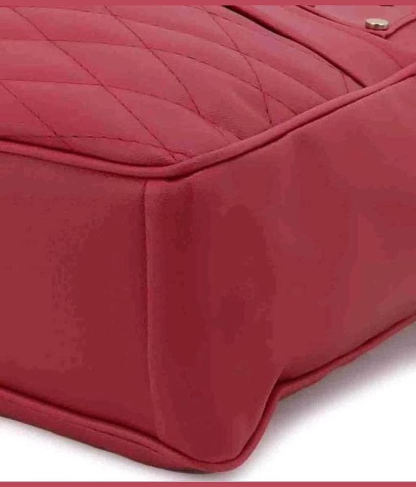 The monaina crapt Shoulder Bag PU Set of 1 ( Grey )