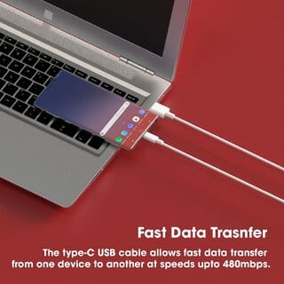 8A FlashCharge USB Type-C Fast Charging Cable 80W Super Fast Charge High-Speed Data Sync Durable Safe Charging C