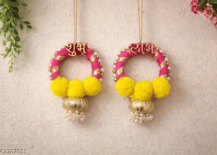 Aayansh handicrft Shubh Labh Decorative Wall Hanging