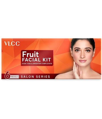 VLCC Salon Series Fruit Facial Kit, 6 Facials, 300 g, Salon Like Glow