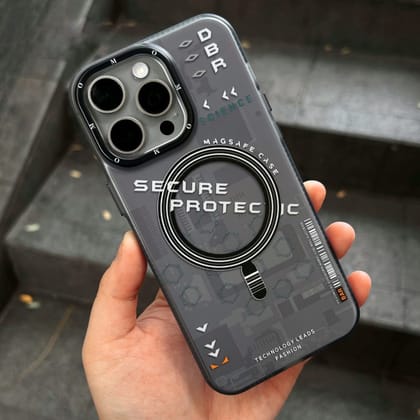iPhone 13 Series Magnetic Skin-Feeling iPhone case With Camera Bumper-iPhone 13 Pro / Black