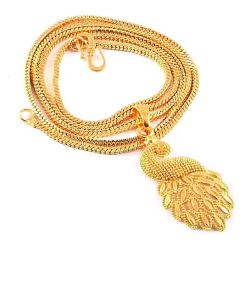 Jewar Mandi Gold Pendant ( Pack of 1 )