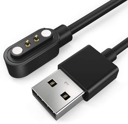 CERLINK Smartwatch USB All Type Charging Charger Compatible with Boat, Fire Boltt, Noise, Dizo, beatXP, Fast-Track & All 2 Pin Charger Watches (Cable Only) CERLINK Smartwatch USB All Type Charging Charger Compatible with Boat, Fire Boltt, Noise, Dizo, be