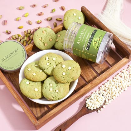 Pistachio Choco Chunk Cookies Pistachio Choco Chunk Cookies
