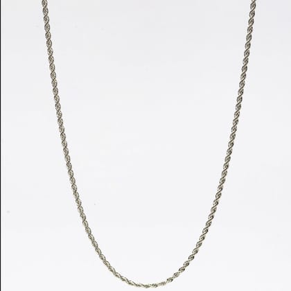 ROPE (SILVER) 3MM-50 CM