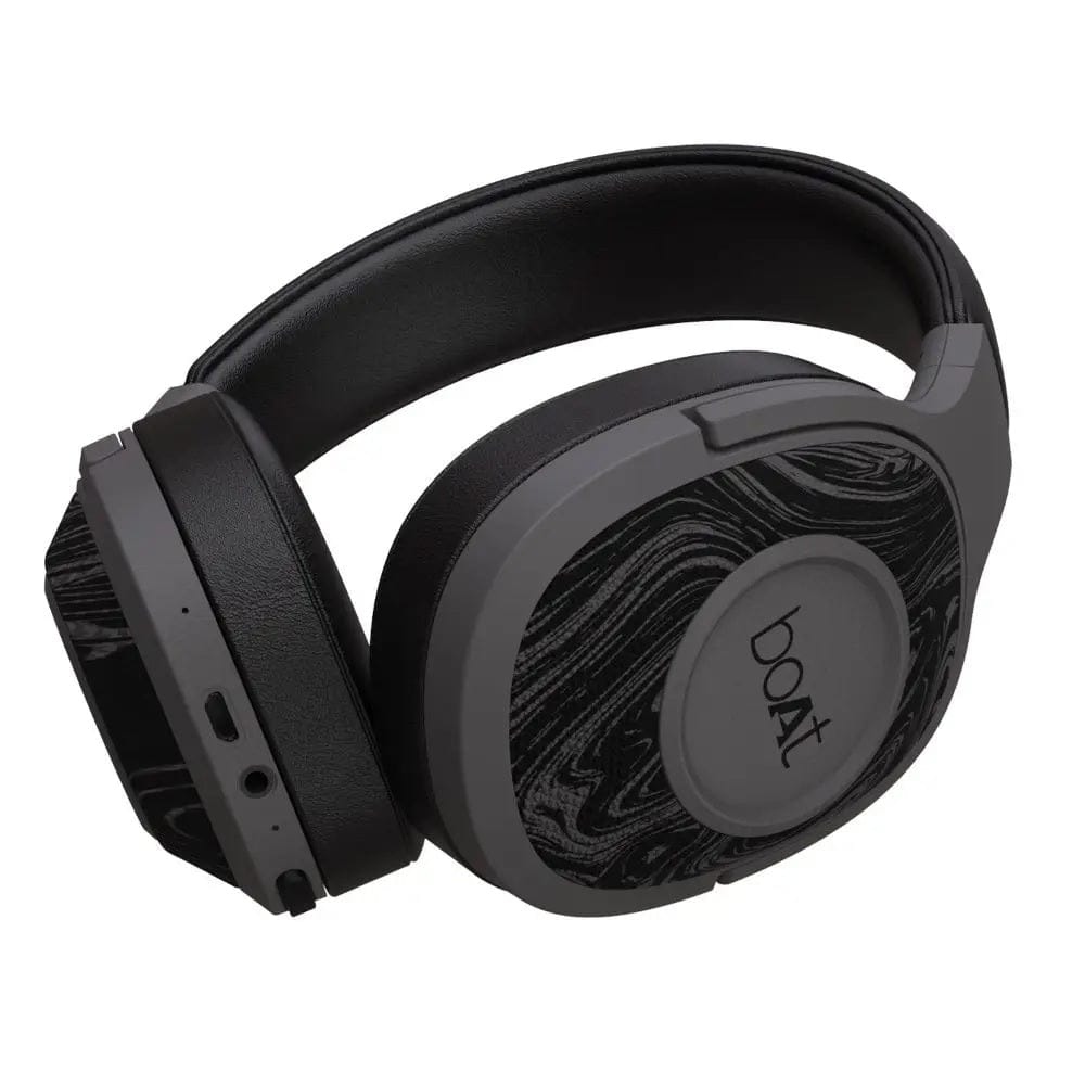 boAt Rockerz 558 Bluetooth Wireless Over Ear Headphones with Mic Upto 20 Hours Playback, 50MM Drivers, Soft Padded Ear Cushions and Physical Noise Isolation (Black) boAt Rockerz 558 Bluetooth Wireless Over Ear Headphones with Mic Upto 20 Hours Playback, 