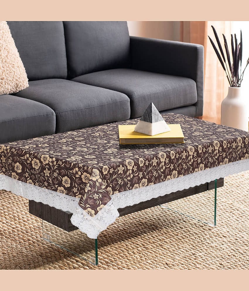 Multicolor PVC Table Cover (Pack of 1)