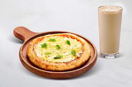 Margherita Pizza & Reg-Classic Cold Coffee