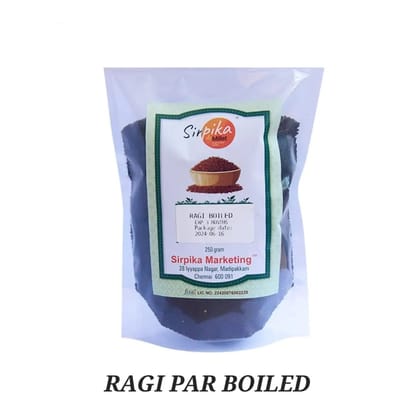 Par boiled ragi millets