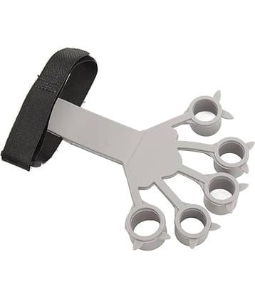 Finger Gripper Strength Trainer Yoga Resistance Band Finger Expansion Extension Exerciser For Hand, Finger, And Wrist Muscles, Pack of 1