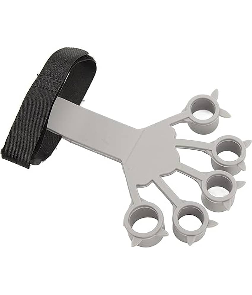Finger Gripper Strength Trainer Yoga Resistance Band Finger Expansion Extension Exerciser For Hand, Finger, And Wrist Muscles, Pack of 1