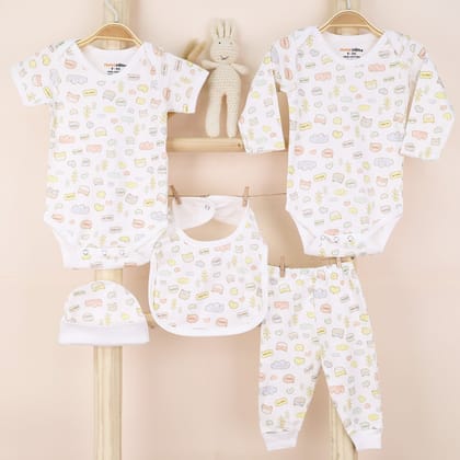 Baby Essential Gift Set | Baby Clothing Gift Combo | Pack of 5 | Joyworld Baby Essential Gift Set | Baby Clothing Gift Combo | Pack of 5 | Joyworld
