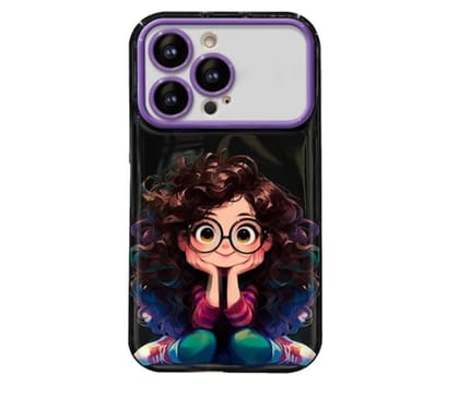 Zoya - Curly Hair Girl Shockproof iPhone Case iPhone 16