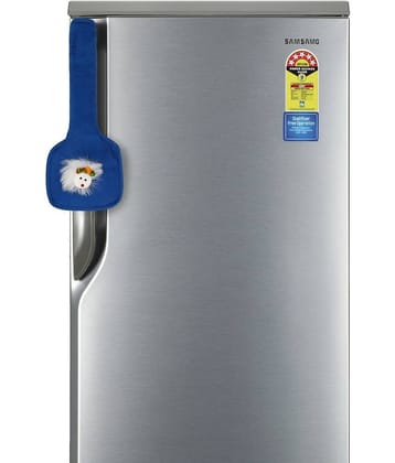 E-Retailer Single Cotton Blue Fridge Handle Cover