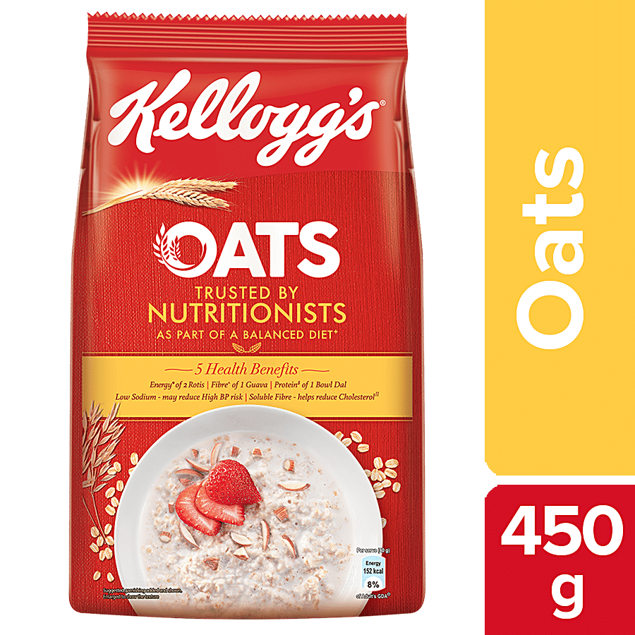 Kelloggs Oats Trusted By Nutritionists, 450 G