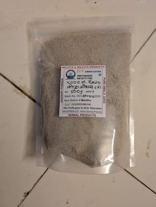 Hv Associates Kodo Millet Rawa (500G) | Natural & Nutritious Semolina Alternative | Healthy Breakfast Staple For Upma & Idli