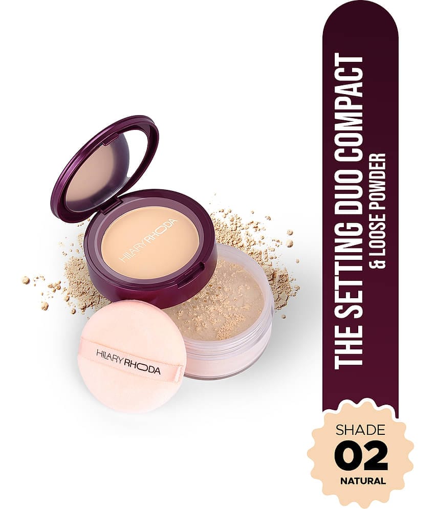 Hilary Rhoda Pressed Powder Ivory - Shade 1 Medium 119 g