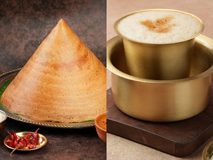 Mysore Plain Dosa + 1 Pc Idli