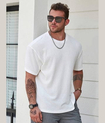 fashion and youth Pack of 1 Cotton Blend Oversized Fit Men's T-Shirt ( Green )