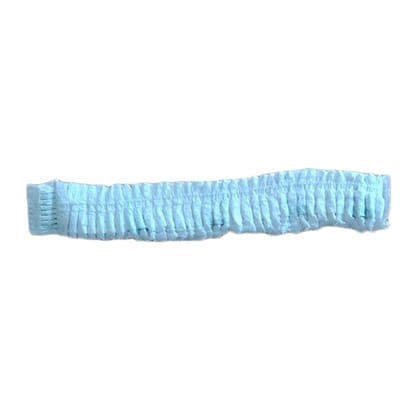 Enviclean Disposable Blue Biodegradable Cap (500 Pcs) | Free-Size Industrial Hairnet | Eco-Friendly Safety