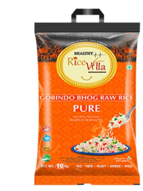 Rice Villa Pure Gobindobhog Rice 10 KG