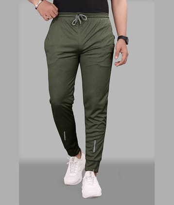 Gazal Fashions - Dark Green Polyester Men's Joggers ( Pack of 1 )