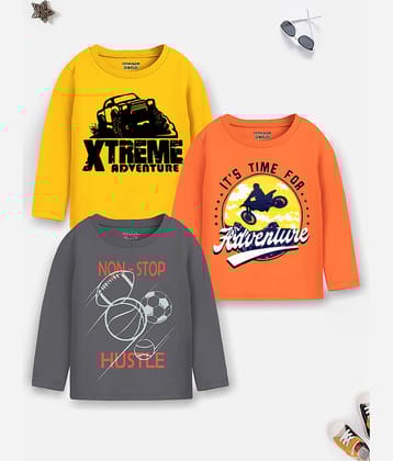 Trampoline Pack of 1 Boys Cotton Blend T-Shirt ( Multicolor1 )