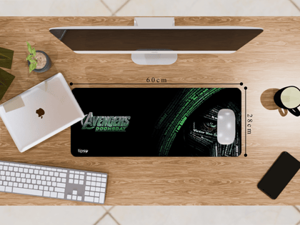 "AVENGERS DOOMSDAY" Gaming Mousepad- Elevate Your Gaming Experience-Medium (28CM X 60CM)