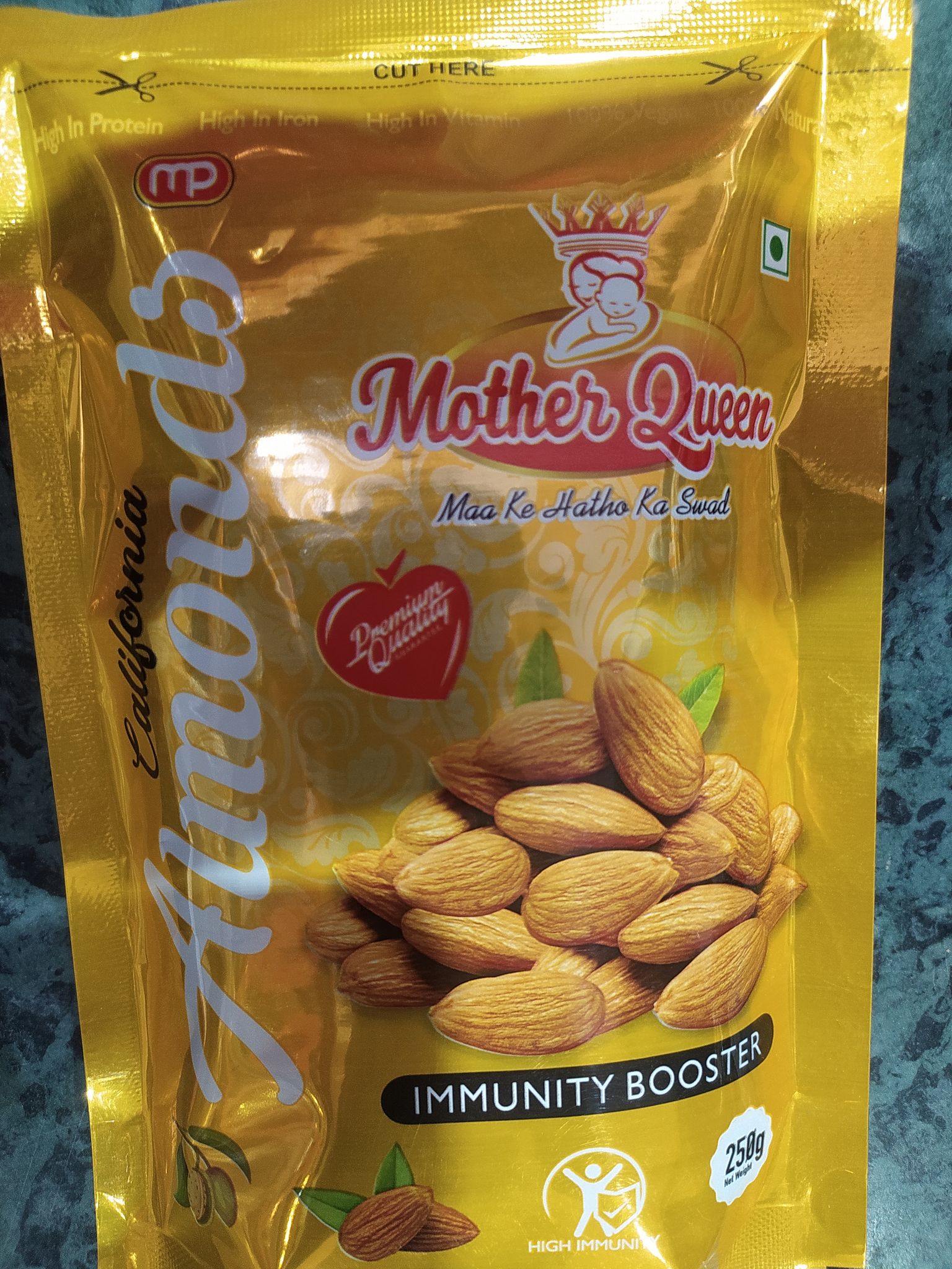 Mother queen almond