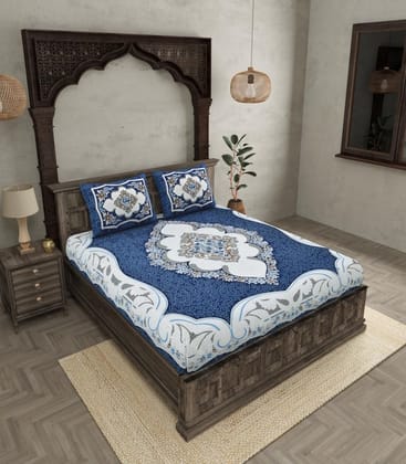 Royal Bliss 240TC Cotton Double Bedsheet Royal Bliss 240TC Cotton Double Bedsheet