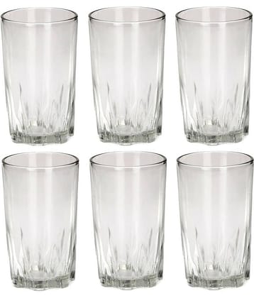 AFAST Designer Glass Glass Glasses 200 ml ( Pack of 6 )