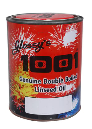 1001 Genuine Double Boiled Linseed Oil | for Wood Finishing & Restoration, Sports Equipment(Cricket Bat), Filling Cracks of Marble and Other Stones ,Mixing with Wall Putty ,Paints, Polishing