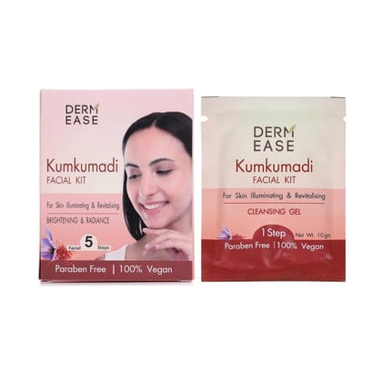 Dermease Kumkumadi Facial Kit for Glow & Clear Skin