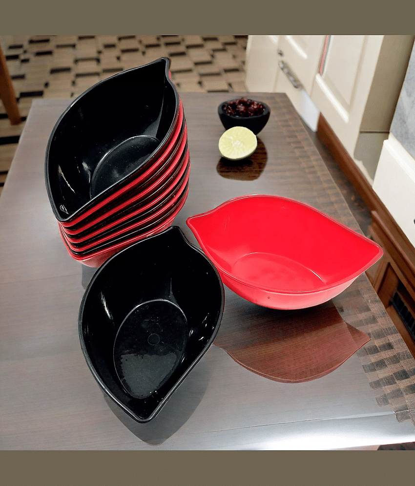 kitchrox Plastic Snacks Bowl 120 mL ( Set of 12 )