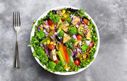 BBQ Cottage Cheese Salad