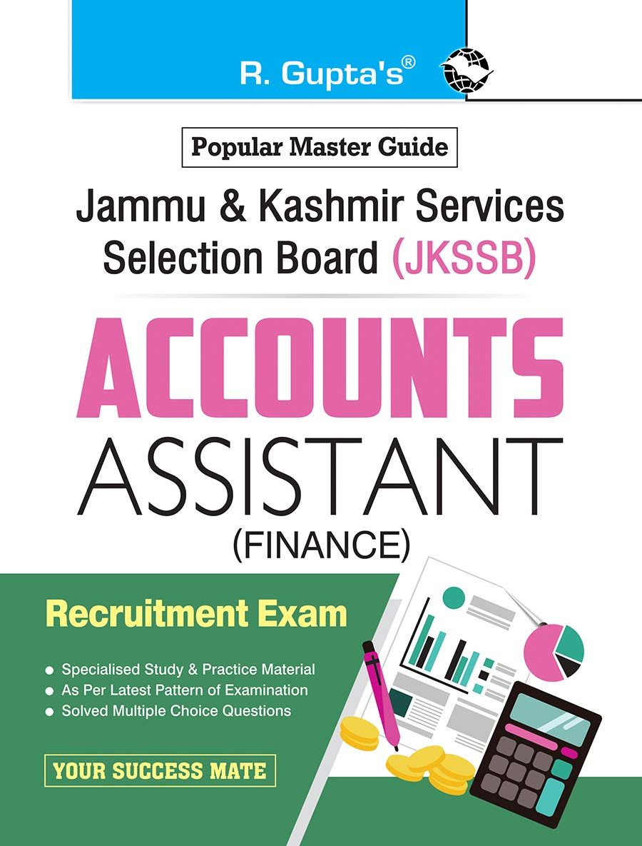 JKSSB: Accounts Assistant (Finance) Recruitment Exam Guide [Paperback] [Dec 12, 2025] RPH Editorial Board