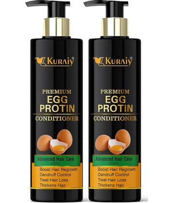 KURAIY EGGPROTEIN CONDITIONER FOR SMOOTH & SHINY HAIR 200ML PACK OF 2
