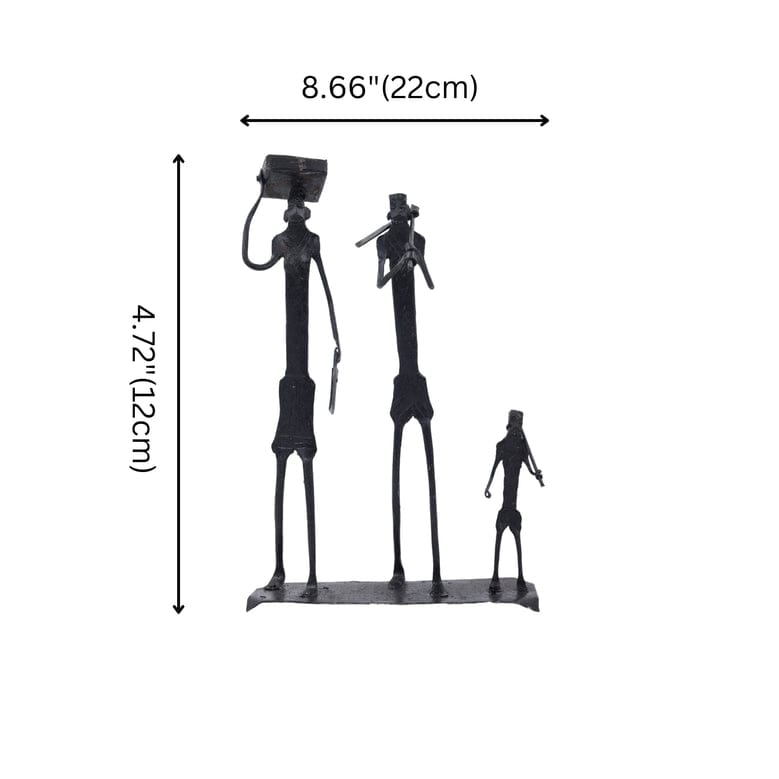 Tribal Family Showpiece